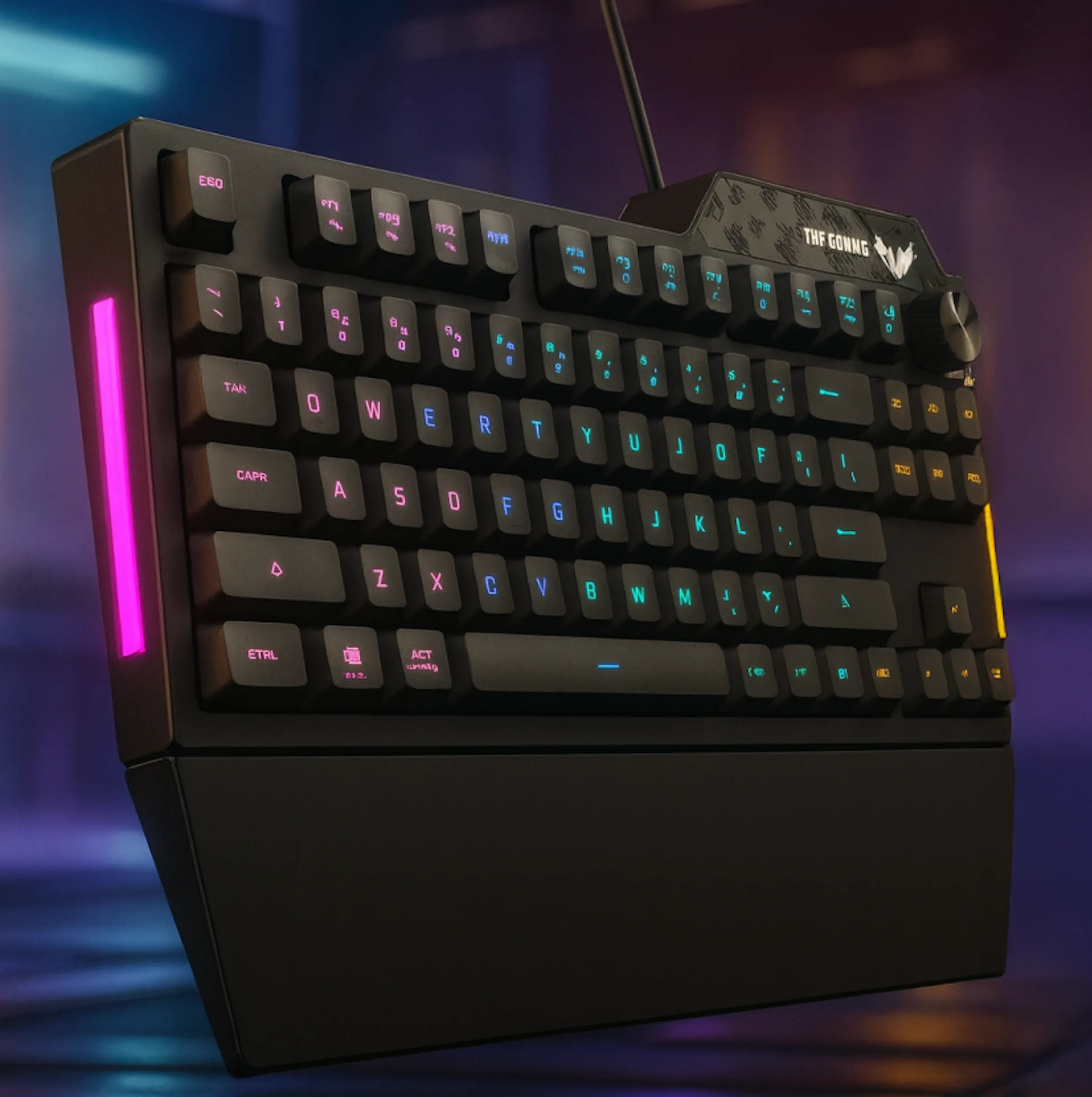 ASUS TUF Gaming K1 RGB Keyboard, 5-Zone RGB, Membrane Switches koleksiyonu